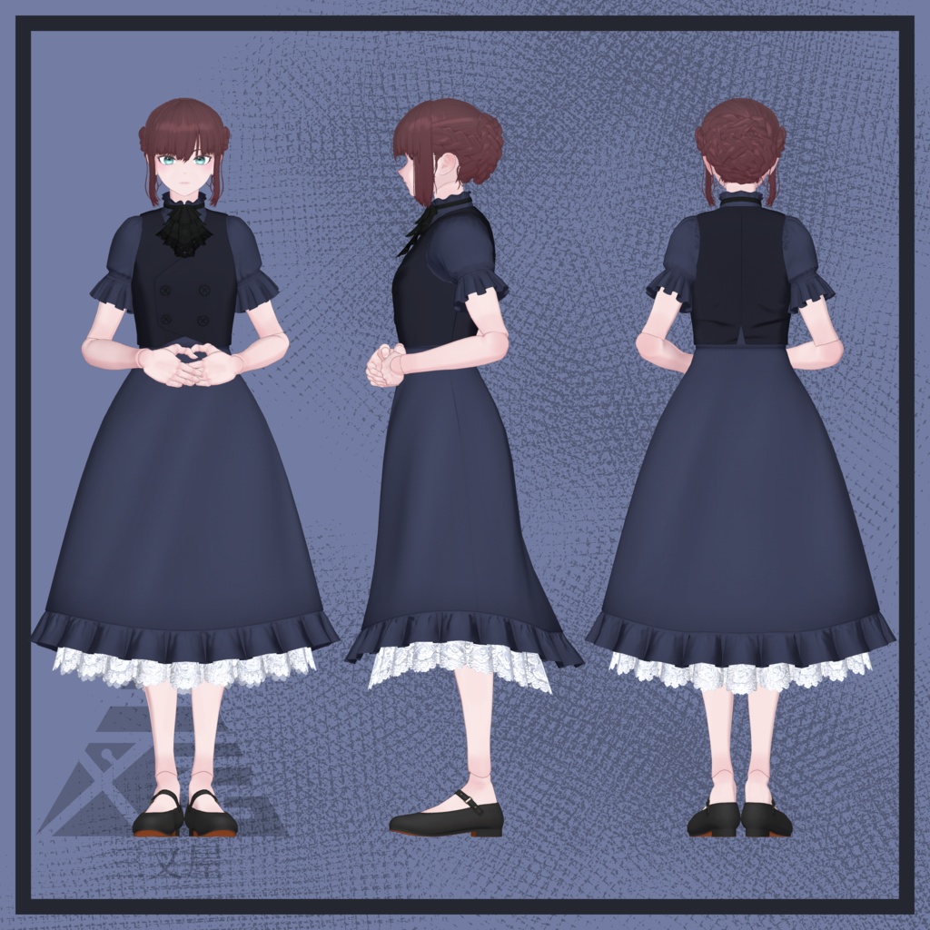 【オリジナル3Dモデル】ドリス [Doris] - 三叉屋 - 2/23