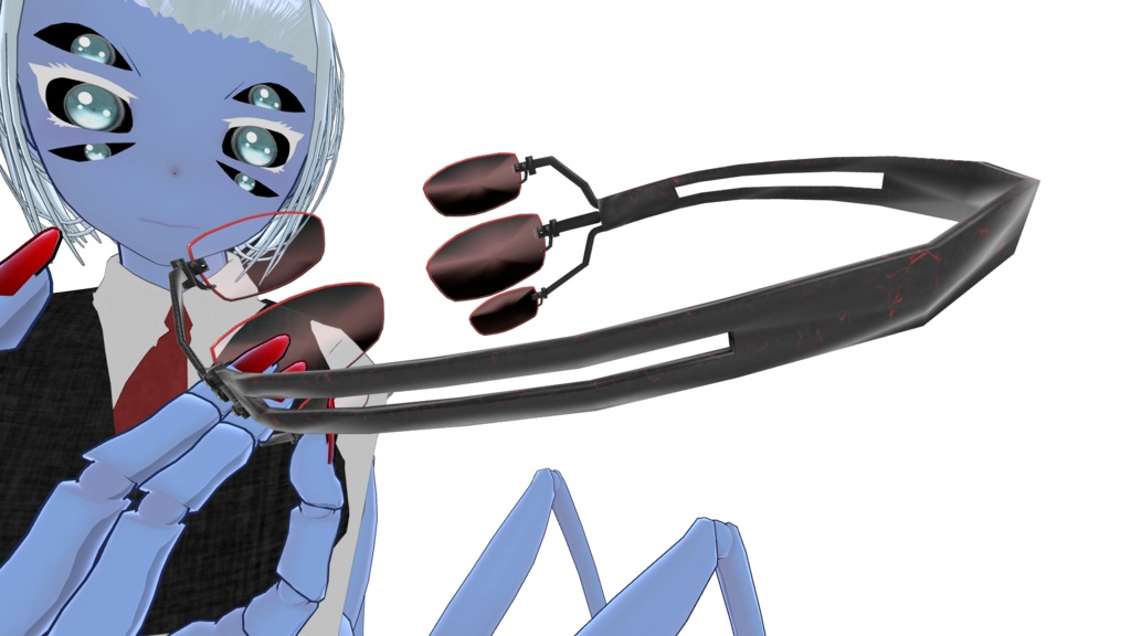 VRChat想定】多眼用眼鏡 2種 [2 Glasses for multiple eye