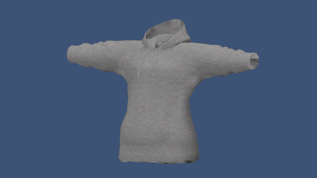 「マリオン」向けスキニング済vroidパーカー