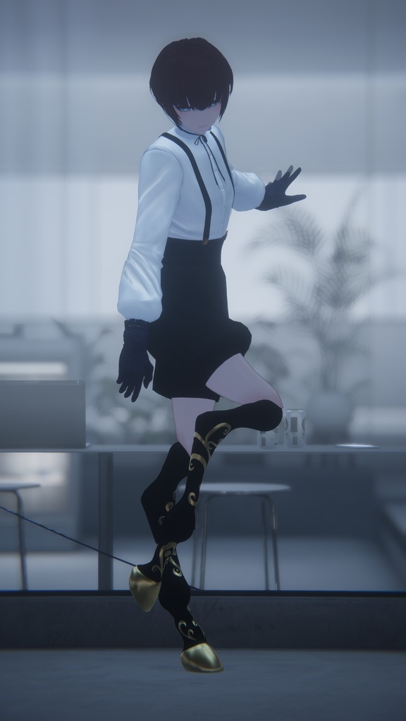 【VRChat向け】ドール脚 馬・蛸