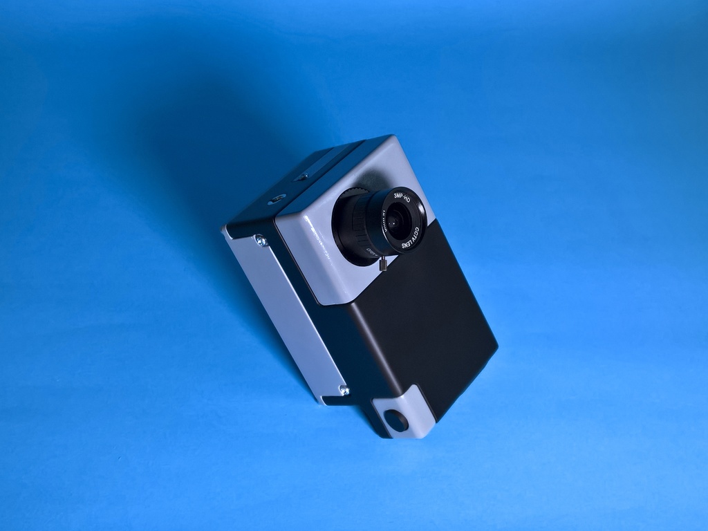 Raspberry Pi High Quality Cameraをコンデジ風にするもの