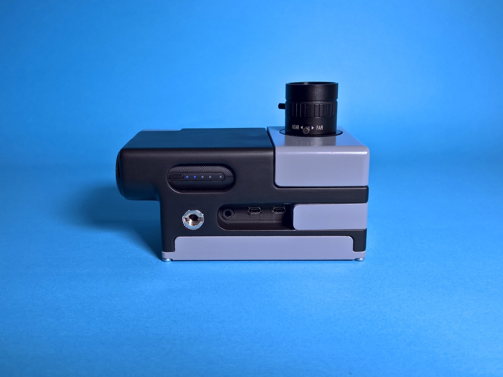 Raspberry Pi High Quality Cameraをコンデジ風にするもの