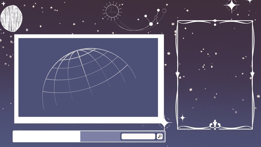 有動配信画面(フリー)