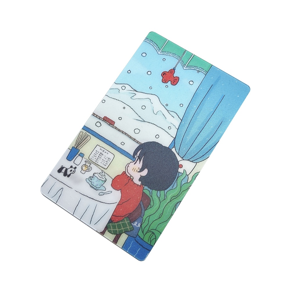 レンチキュラーカード　喫茶店