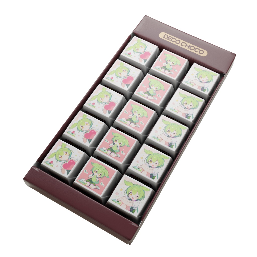 ずんだゃまデコチョコ💚