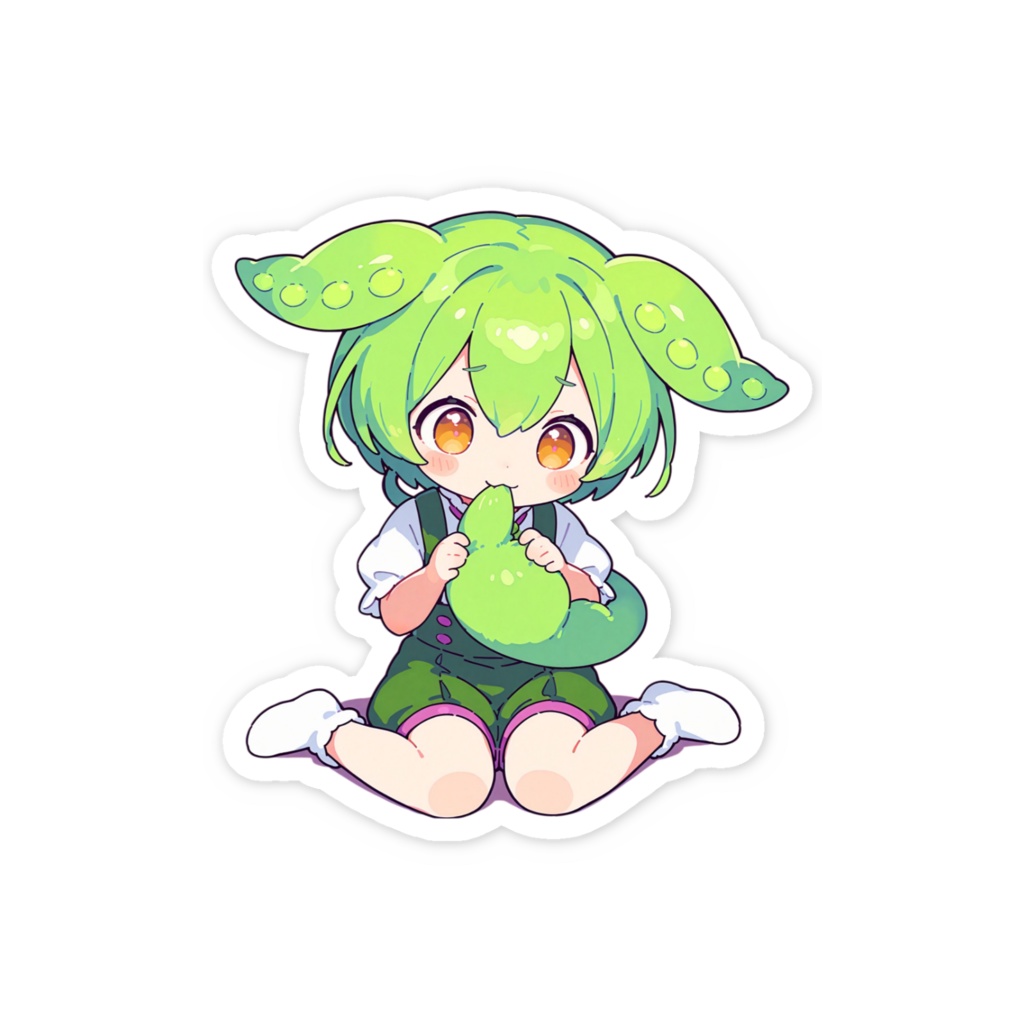 ずんだもんステッカー(永久機関)