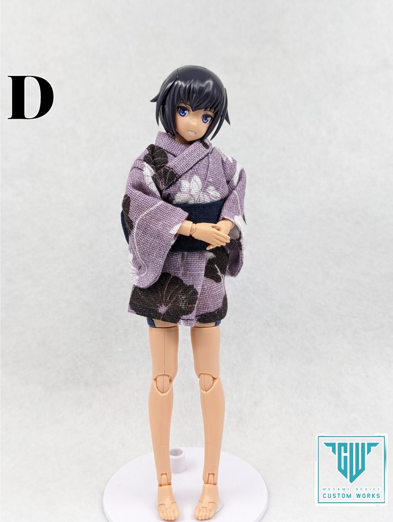 メガミデバイス推奨 浴衣ドレス(4色)