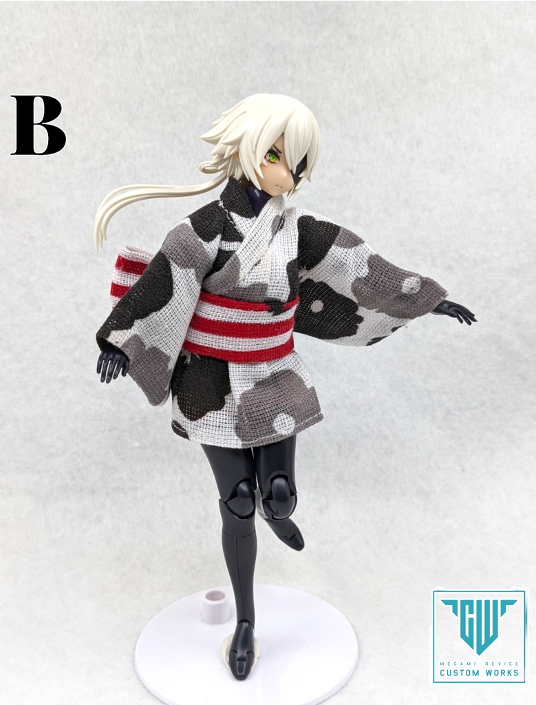 メガミデバイス推奨 浴衣ドレス(4色)