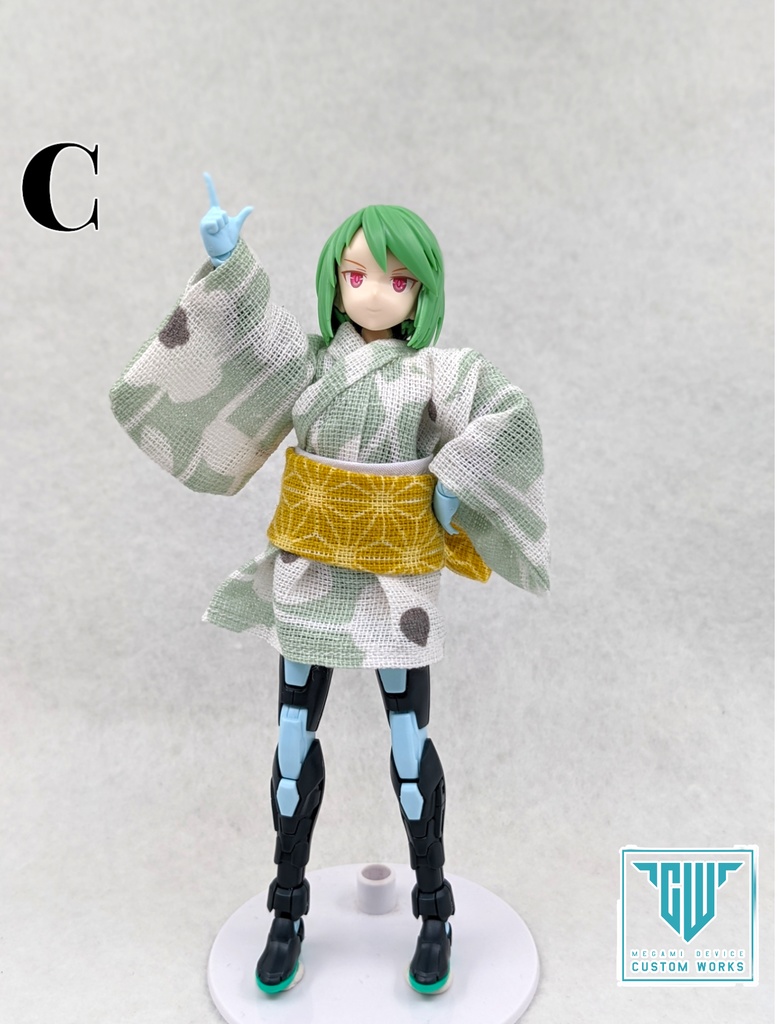 メガミデバイス推奨 浴衣ドレス(4色)