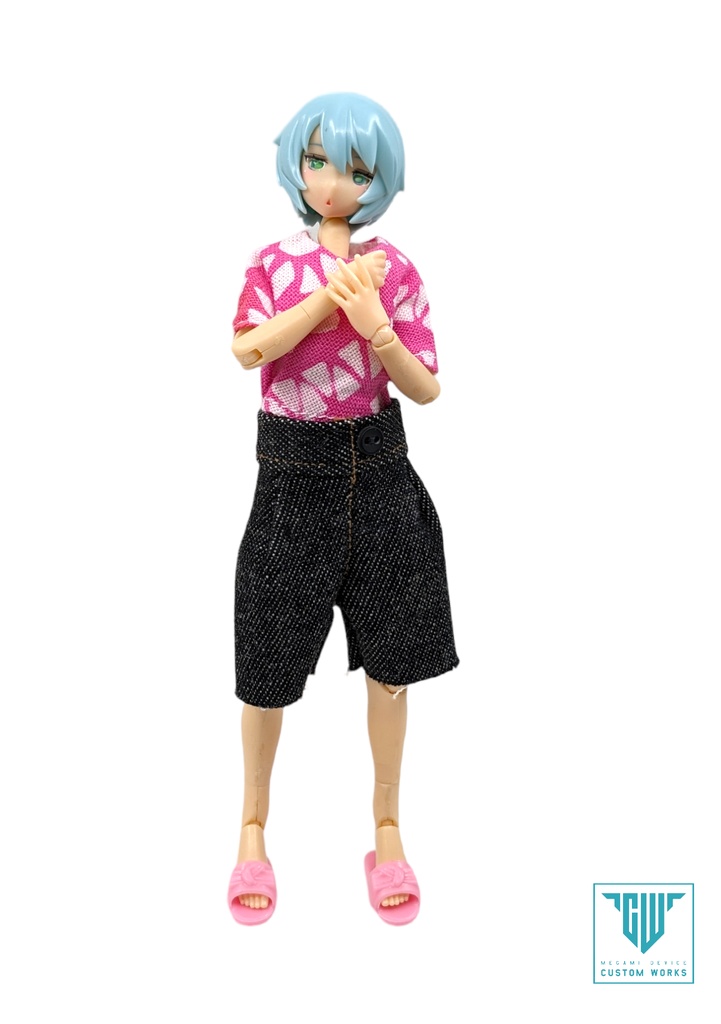 メガミデバイス推奨 デニムハーフパンツ