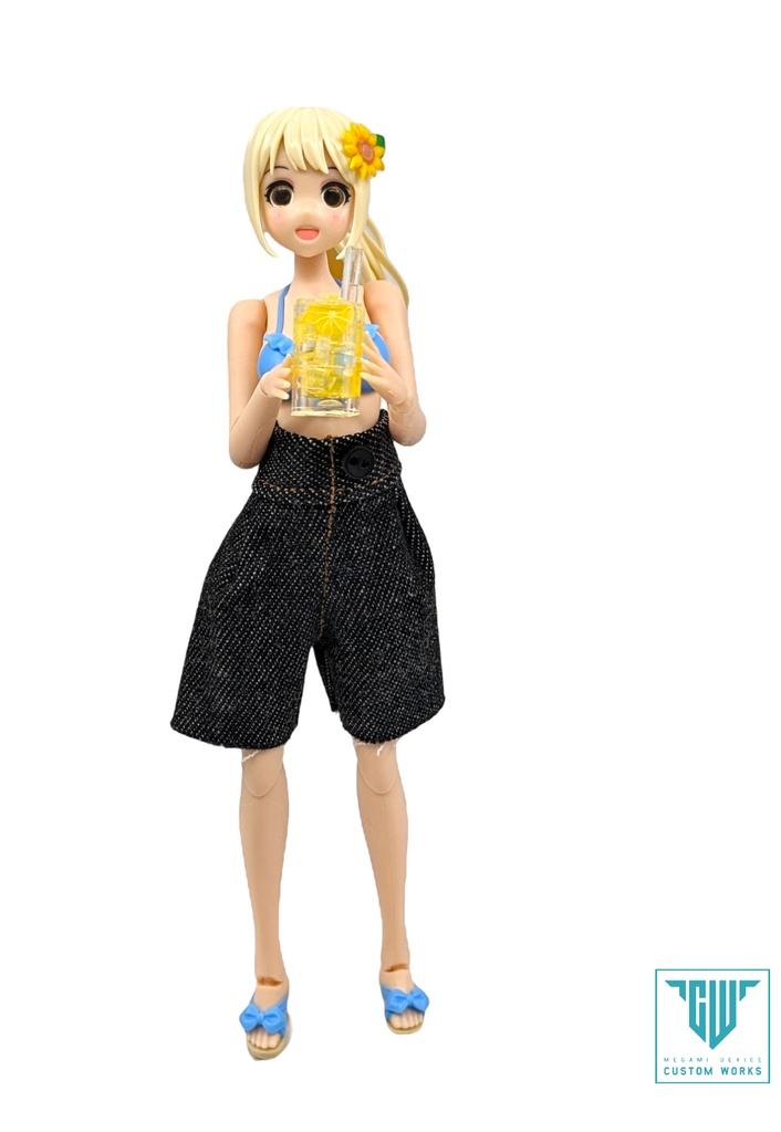 メガミデバイス推奨 デニムハーフパンツ