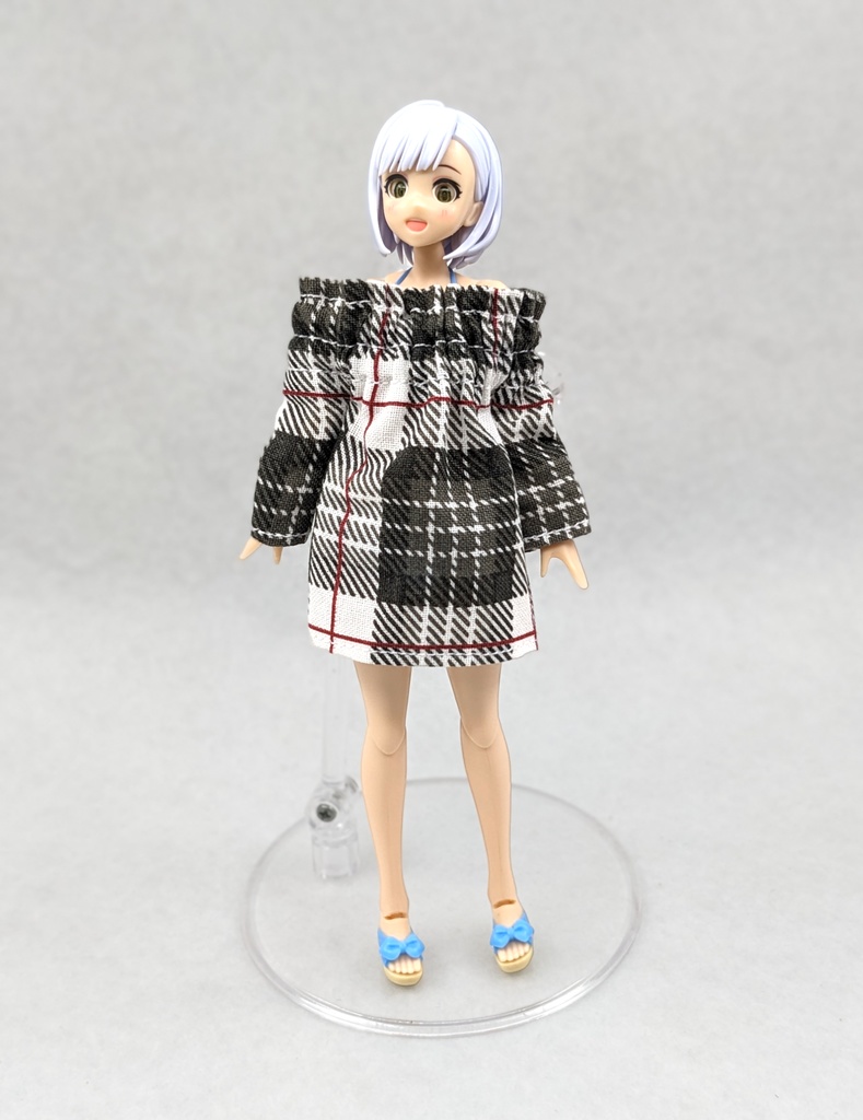 メガミデバイス推奨 オフショルダーワンピース+コルセットベルト