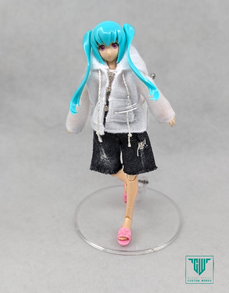 メガミデバイス推奨 ホック付きパーカー(3色)