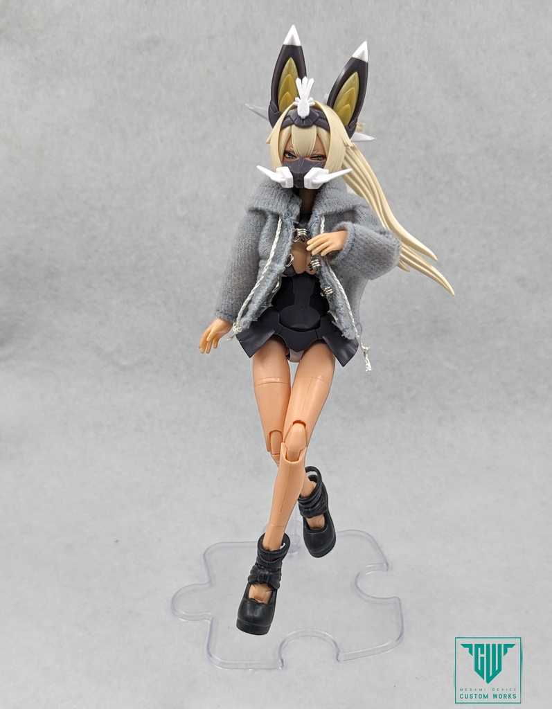 メガミデバイス推奨 ホック付きパーカー(3色)