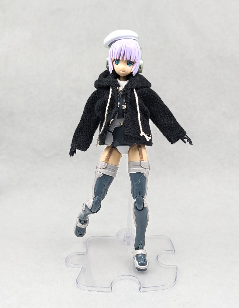 メガミデバイス推奨 ホック付きパーカー(3色)