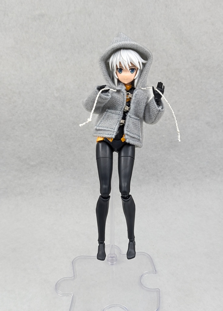 メガミデバイス推奨 ホック付きパーカー(3色)