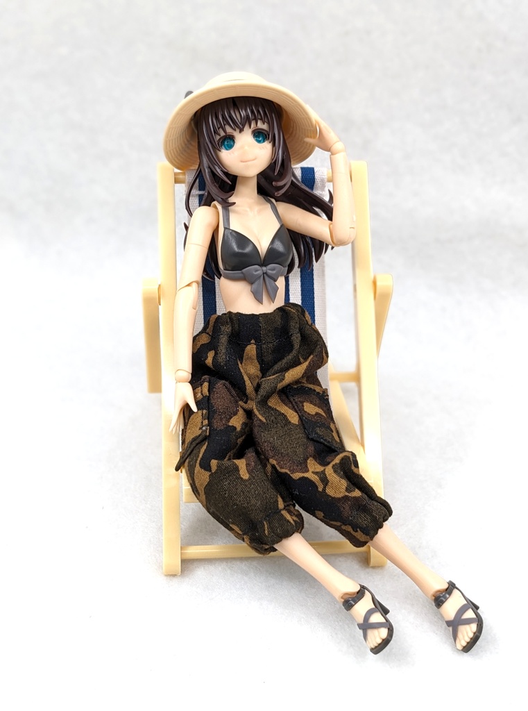 メガミデバイス推奨 カモフラージュ柄ゴムパンツ(2色)