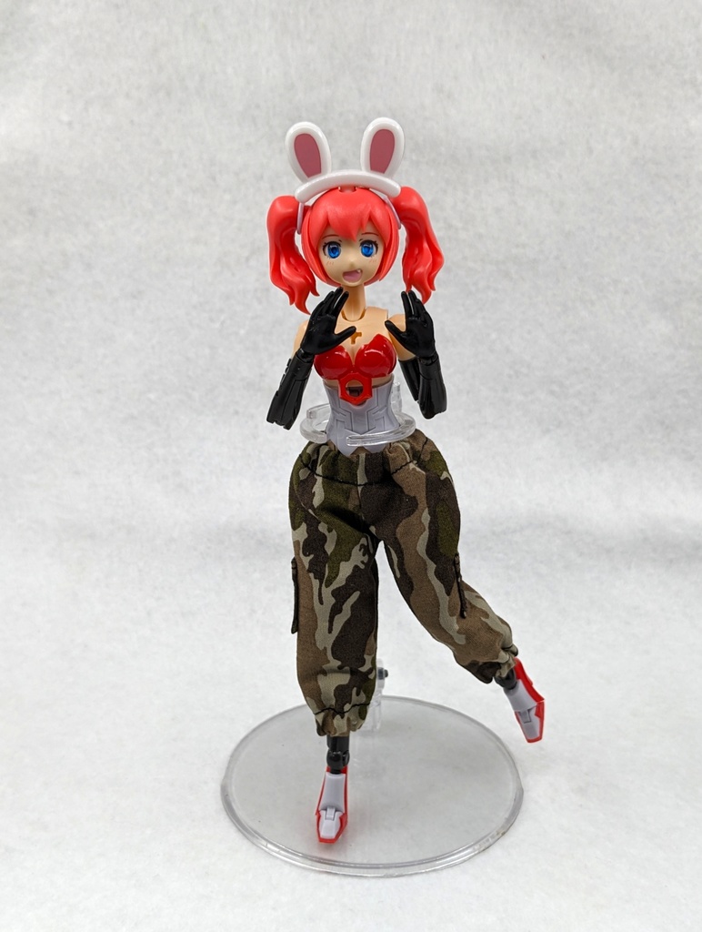 メガミデバイス推奨 カモフラージュ柄ゴムパンツ(2色)