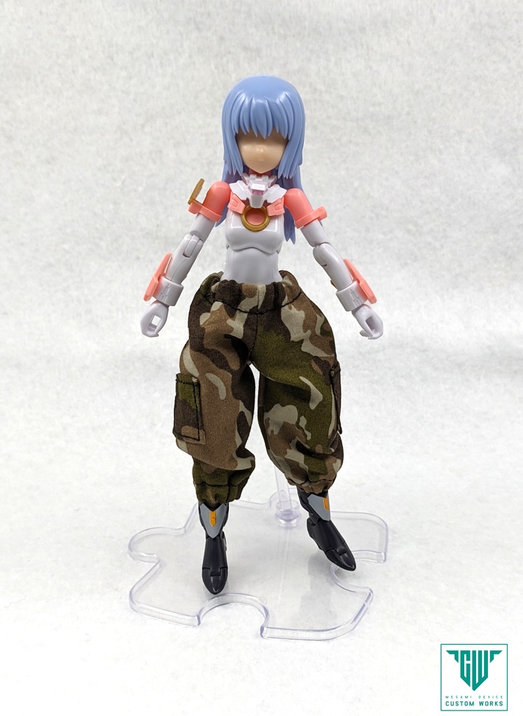 メガミデバイス推奨 カモフラージュ柄ゴムパンツ(2色)