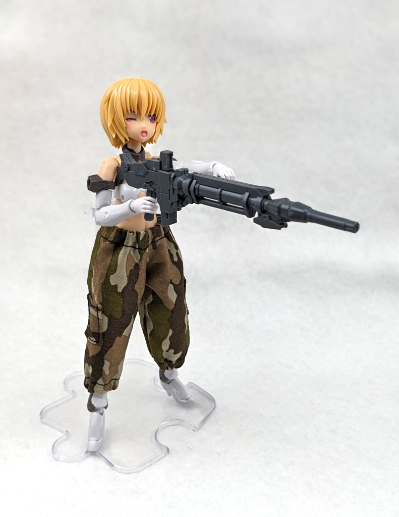 メガミデバイス推奨 カモフラージュ柄ゴムパンツ(2色)