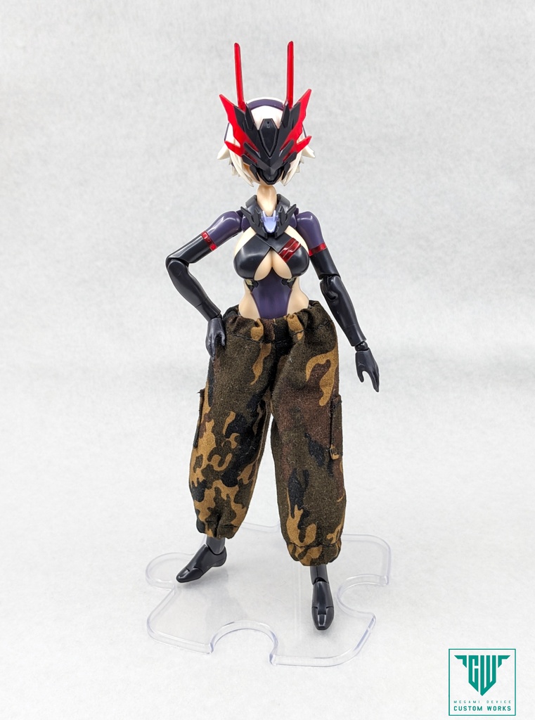 メガミデバイス推奨 カモフラージュ柄ゴムパンツ(2色)