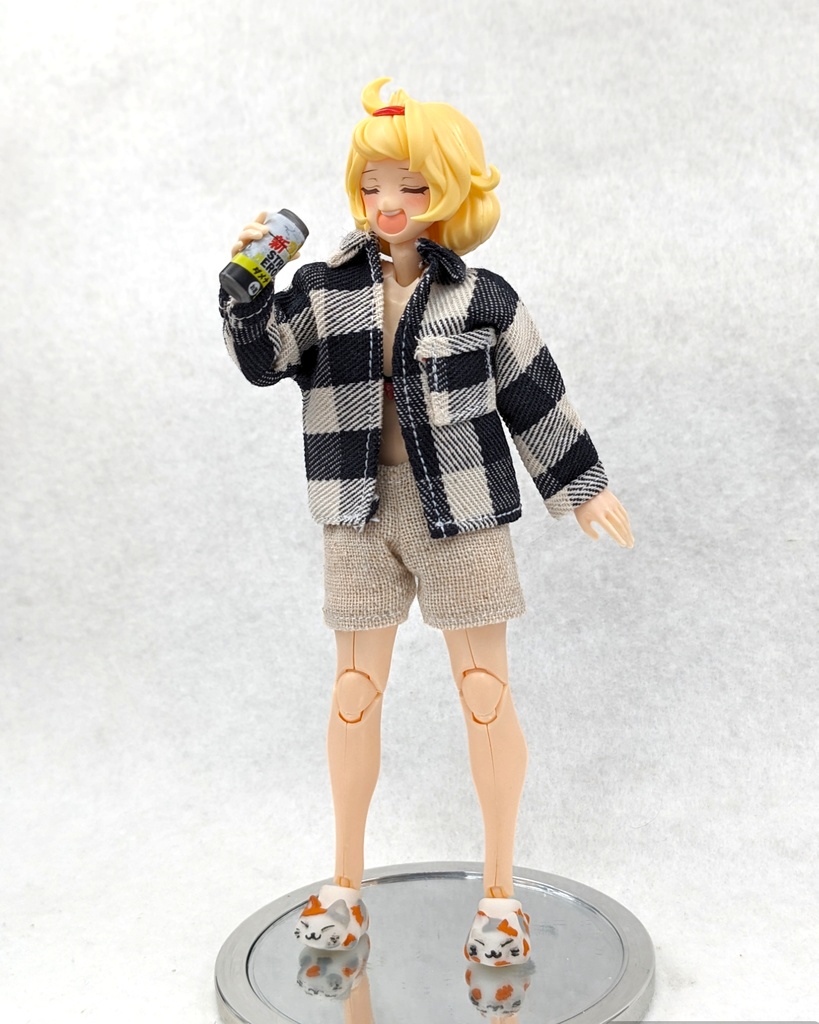 メガミデバイス推奨 ネルシャツ