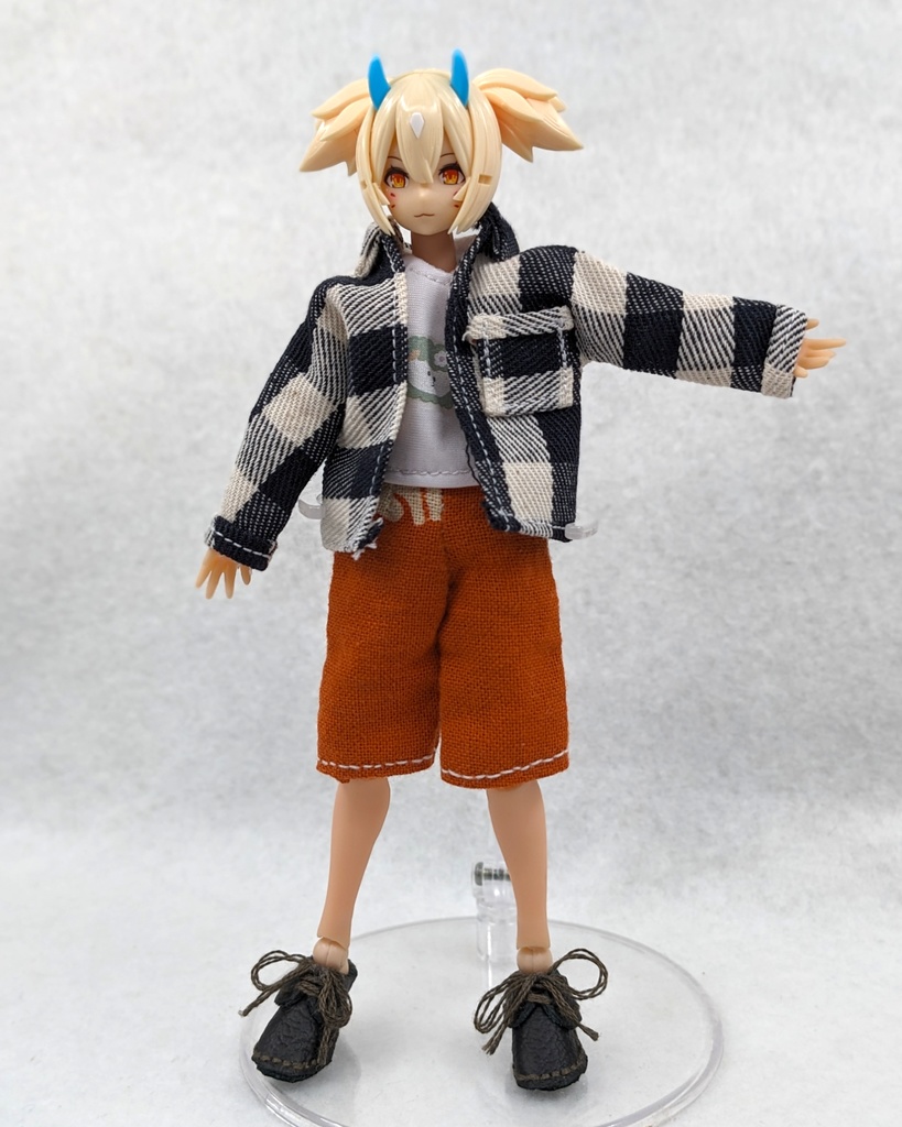 メガミデバイス推奨 ネルシャツ