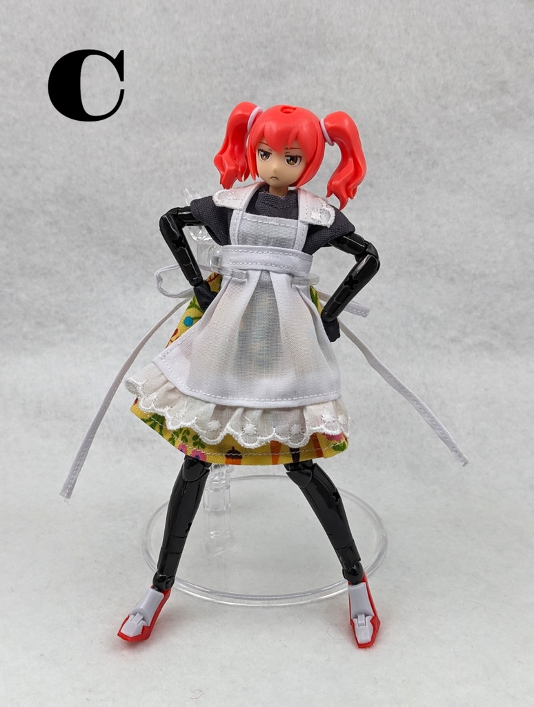 メガミデバイス推奨 ワンピース&エプロンセット(5種)