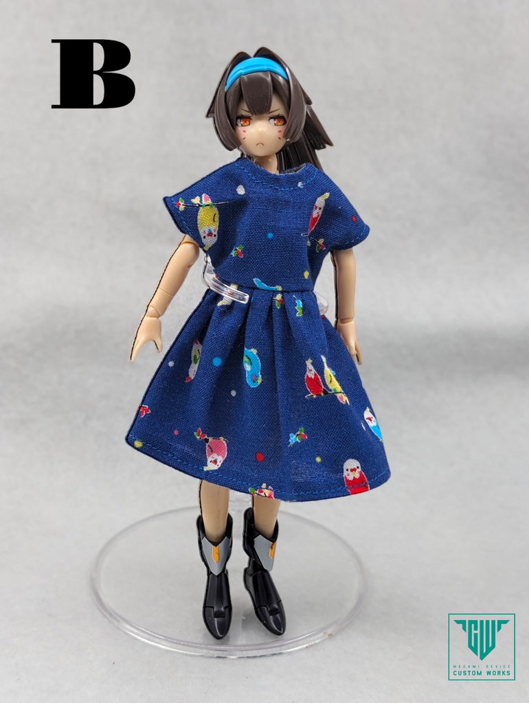 メガミデバイス推奨 ワンピース&エプロンセット(5種)