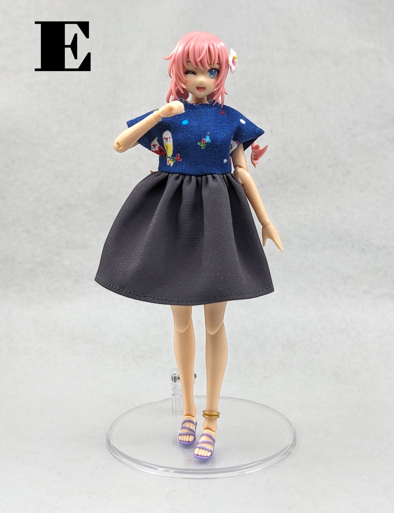 メガミデバイス推奨 ワンピース&エプロンセット(5種)