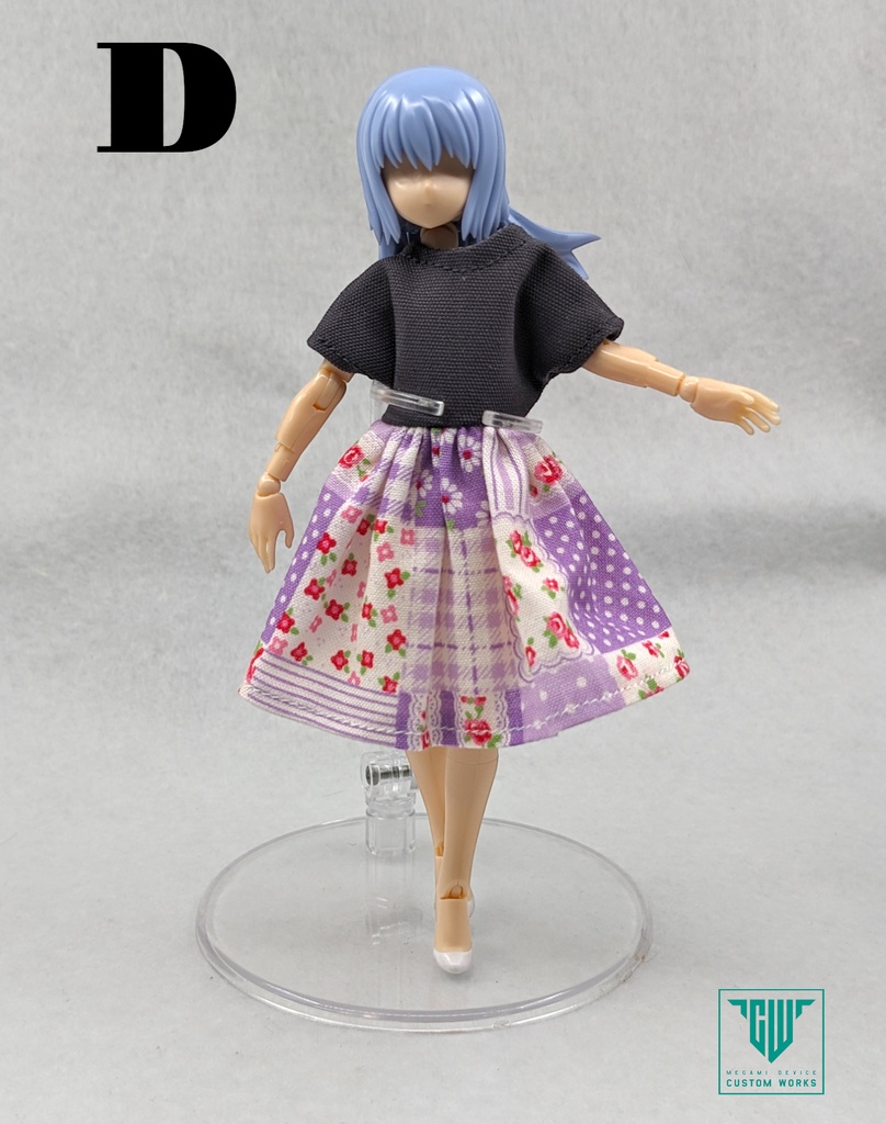 メガミデバイス推奨 ワンピース&エプロンセット(5種)