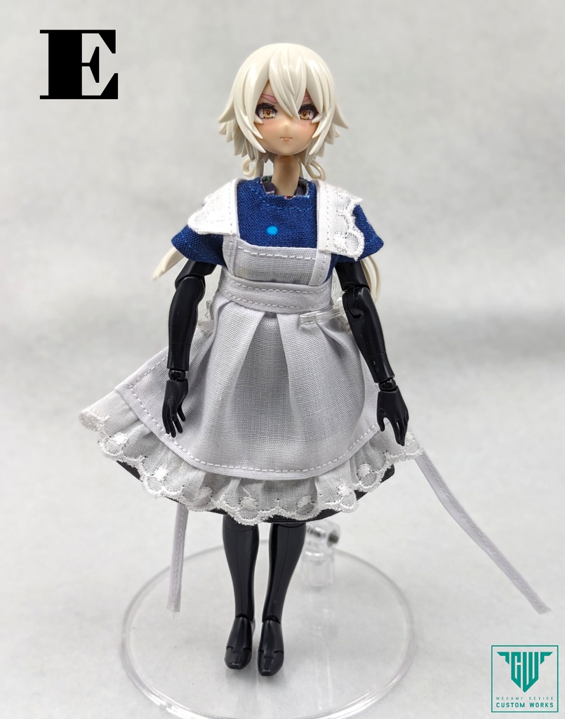 メガミデバイス推奨 ワンピース&エプロンセット(5種)