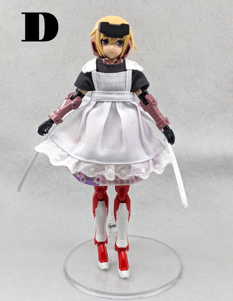 メガミデバイス推奨 ワンピース&エプロンセット(5種)