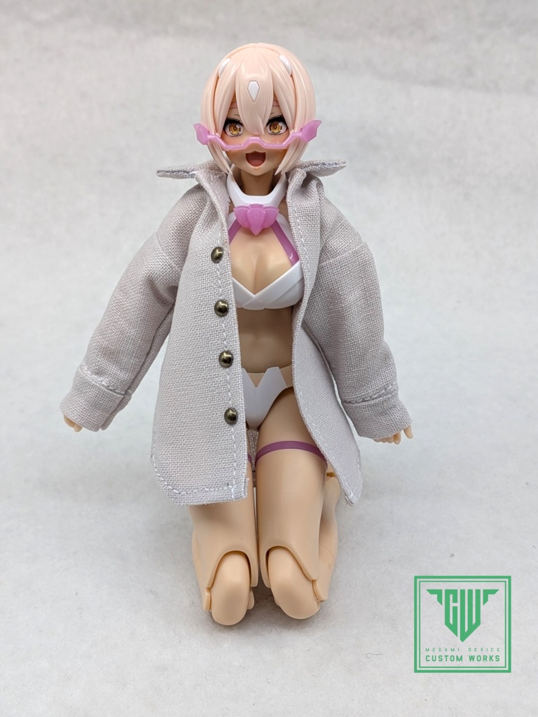 メガミデバイス推奨 オーバーサイズシャツ(彼シャツ)