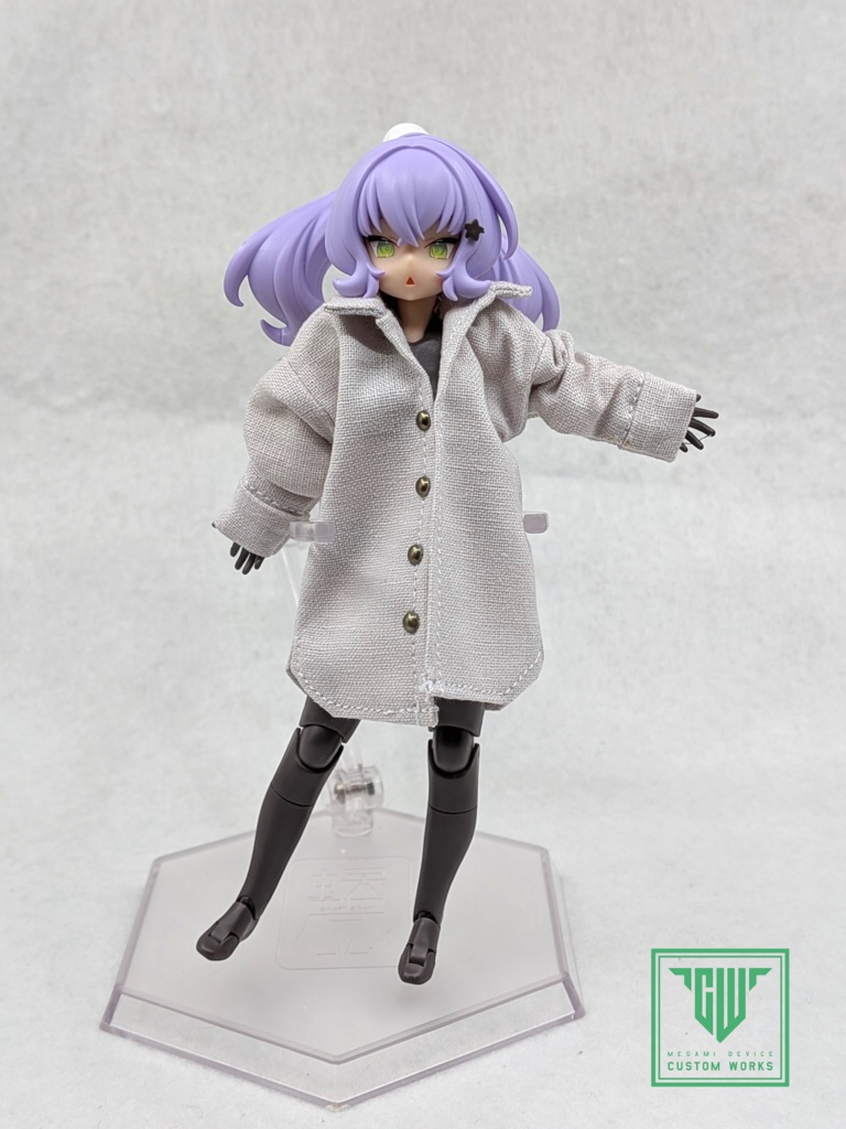 メガミデバイス推奨 オーバーサイズシャツ(彼シャツ)