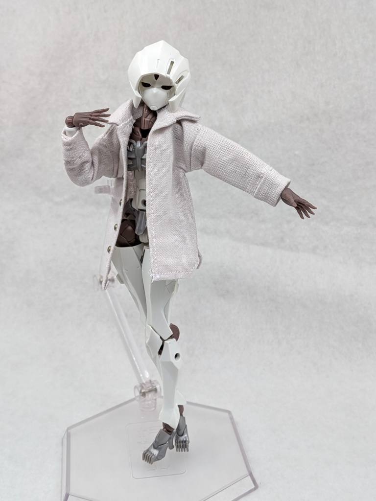 メガミデバイス推奨 オーバーサイズシャツ(彼シャツ)