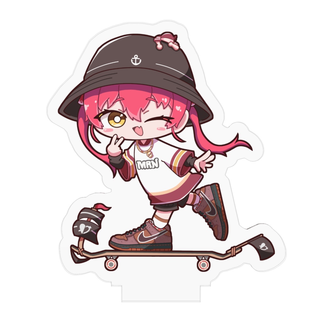 【非公式】宝鐘マリン 一緒におでかけ【アクリルフィギュア】