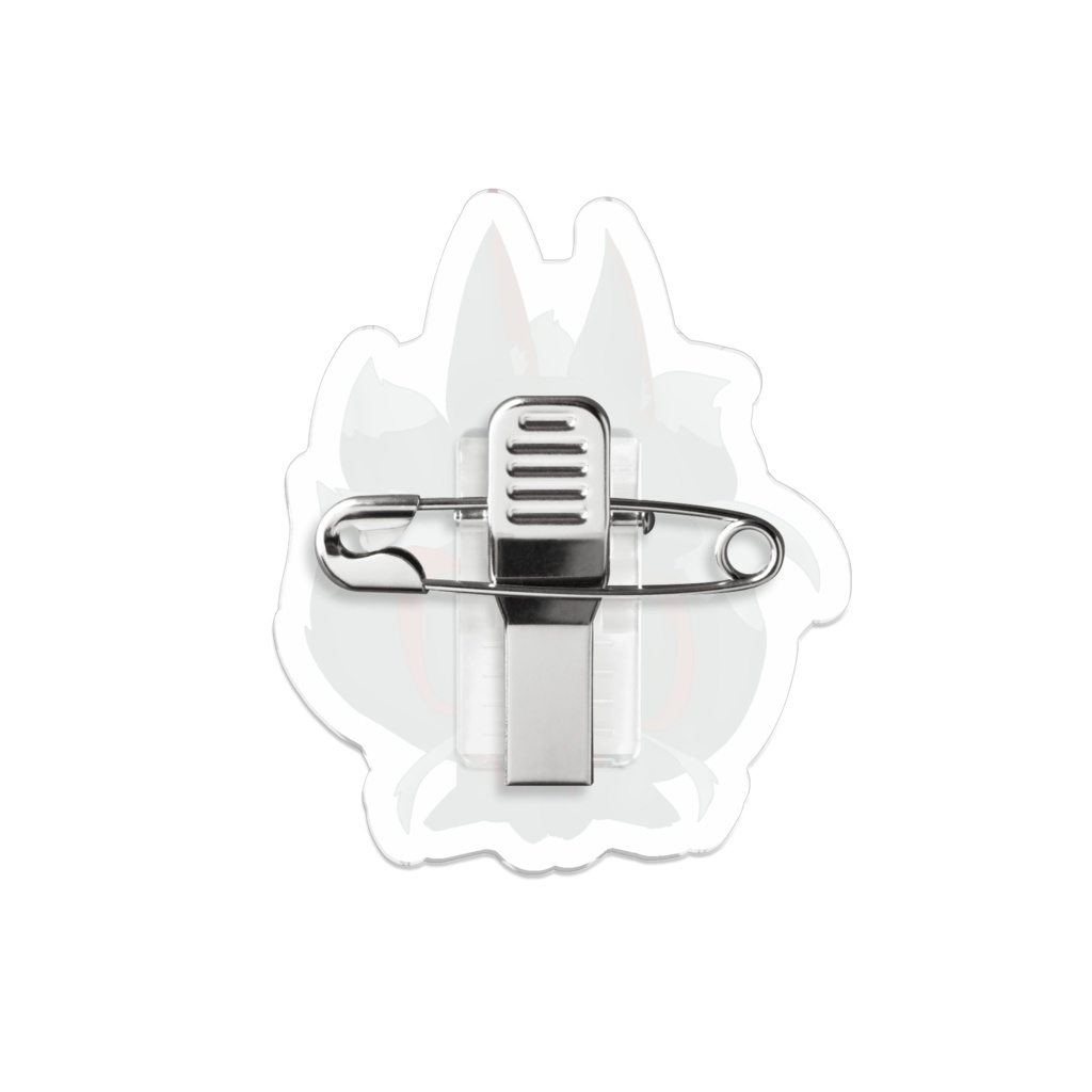 ごじゅーやのアクリルバッジ