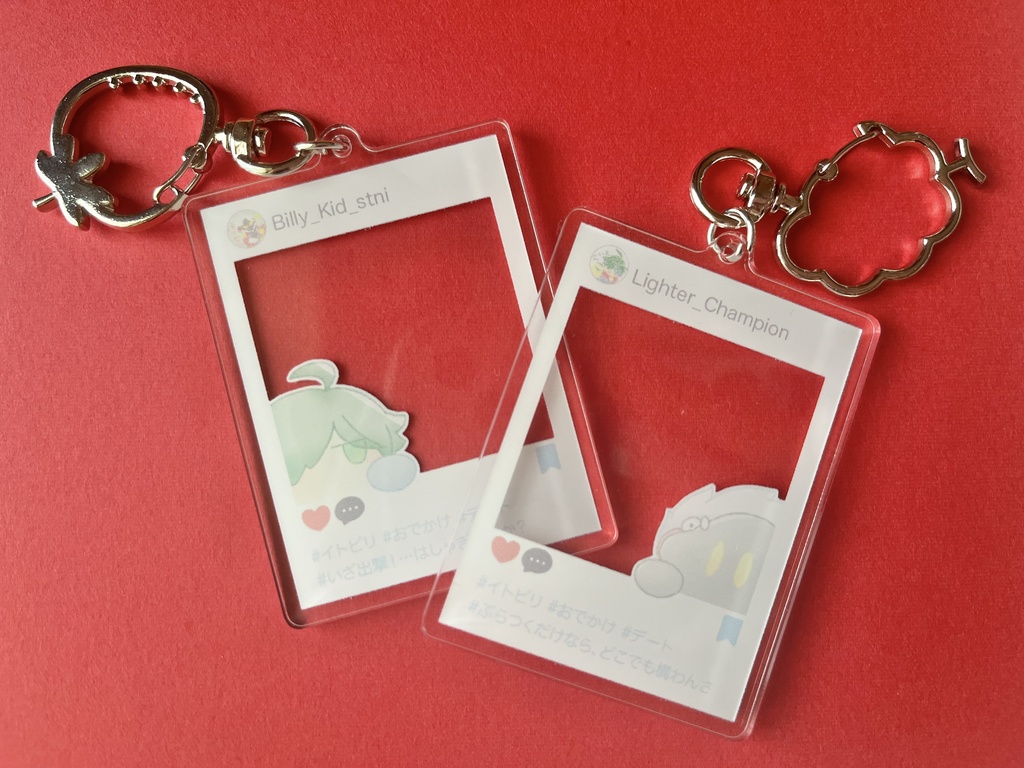 イトビリおでかけアクキー