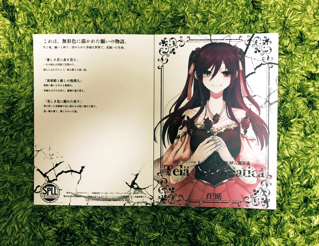 【書籍版】モノトーンミュージアムRPG同人演目集「Tela Acromatica」