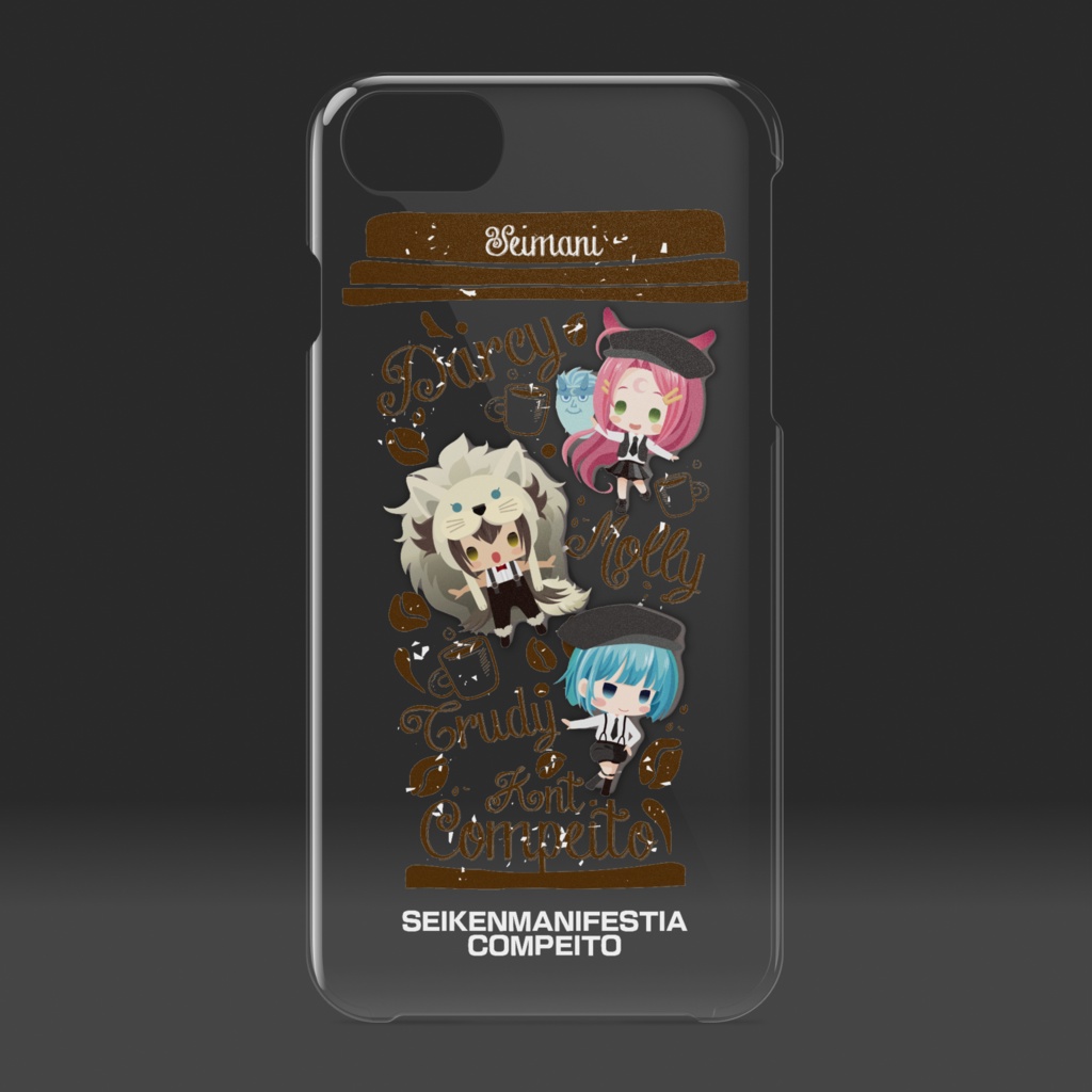 三傑カフェiPhoneケース