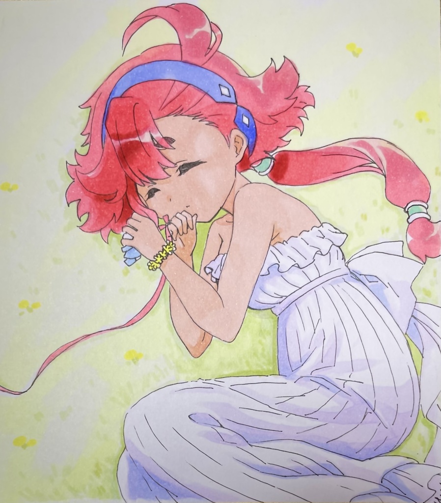 ⭐️直筆色紙スレッタ