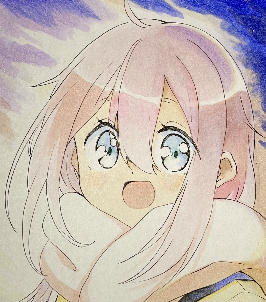 ななじ眺直筆サイン色紙 コイバナ 恋せよ花火 パフェちっく! ななじ眺直筆サイン色紙 コイバナ 恋せよ花火 パフェちっく!