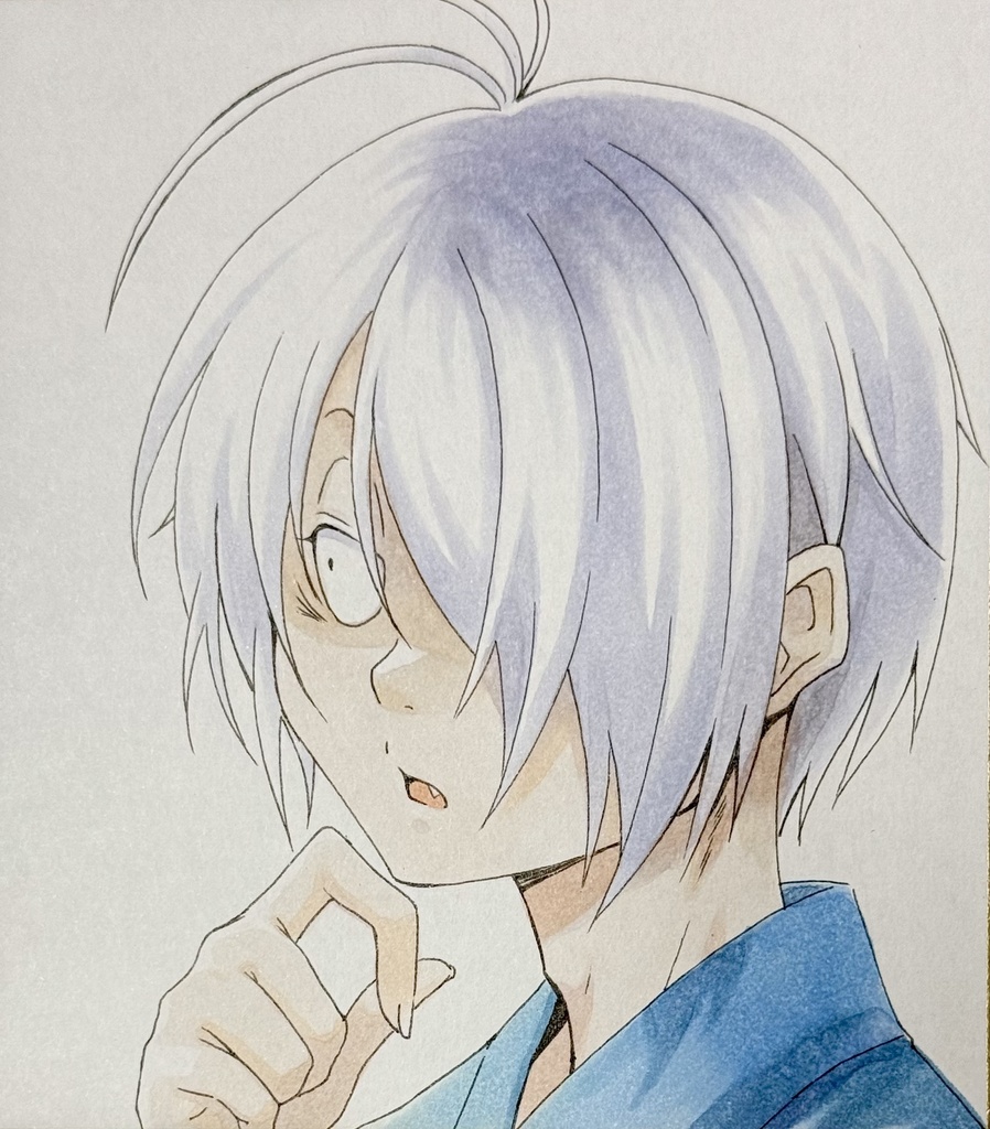 直筆色紙　ゲゲ郎