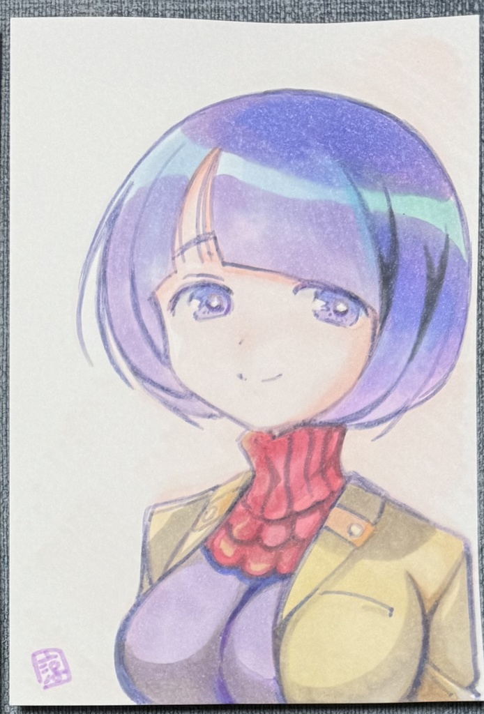 直筆ポスカ　シイコ