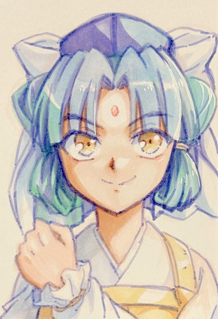 直筆原画　船海宮義経