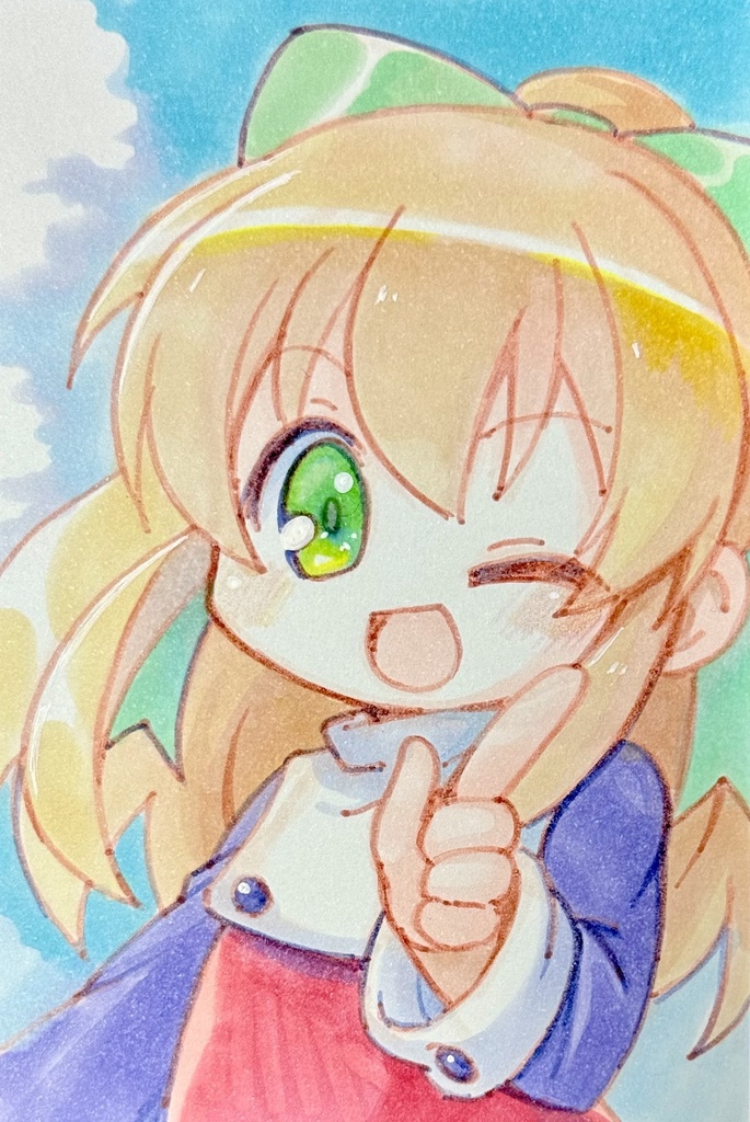 直筆ポスカロールちゃん