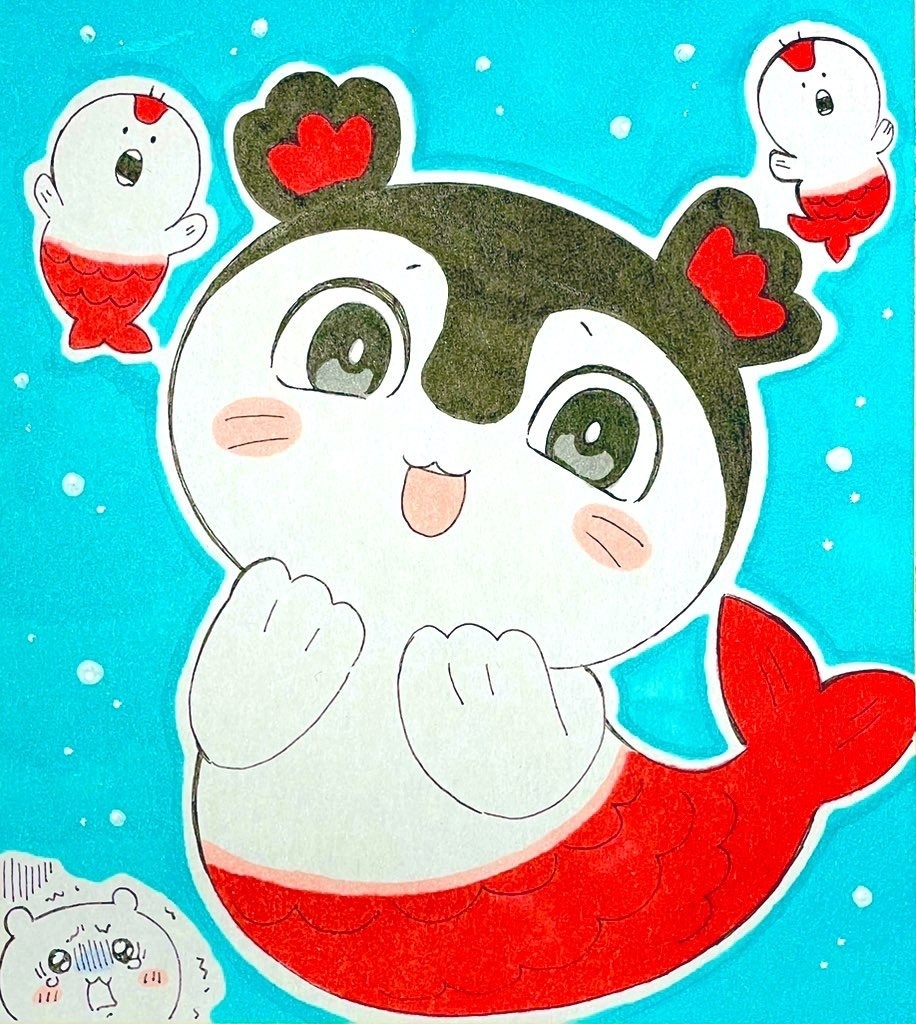 ちいかわ直筆原画