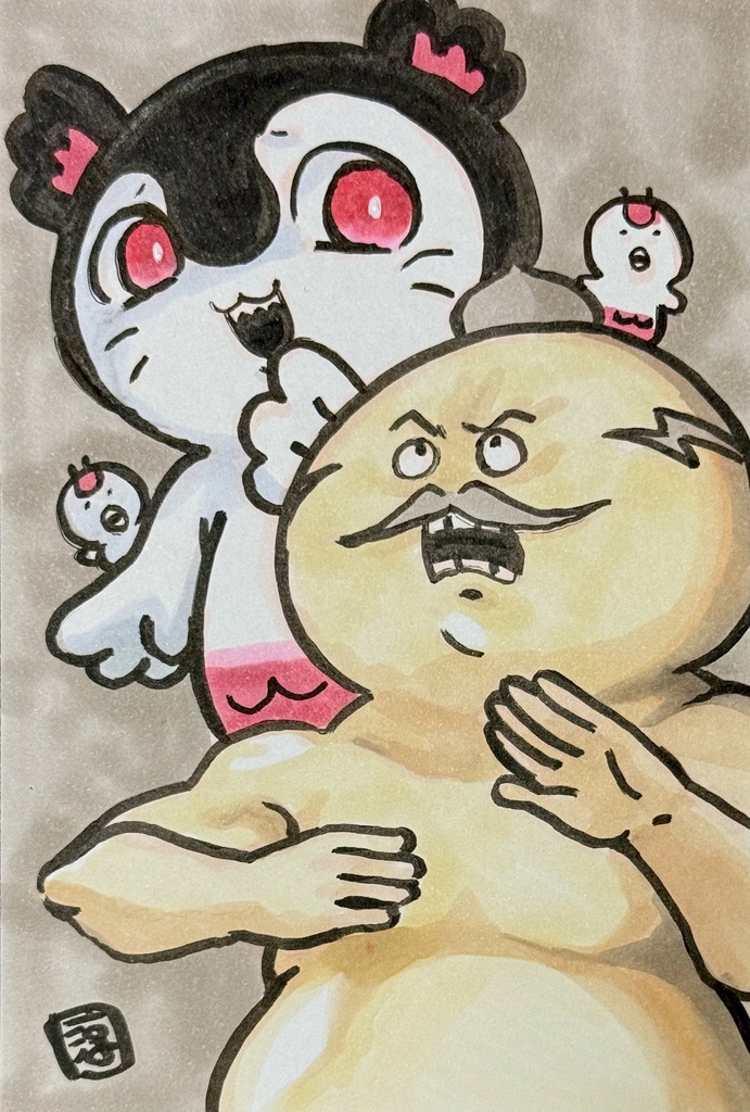 ちいかわ直筆原画
