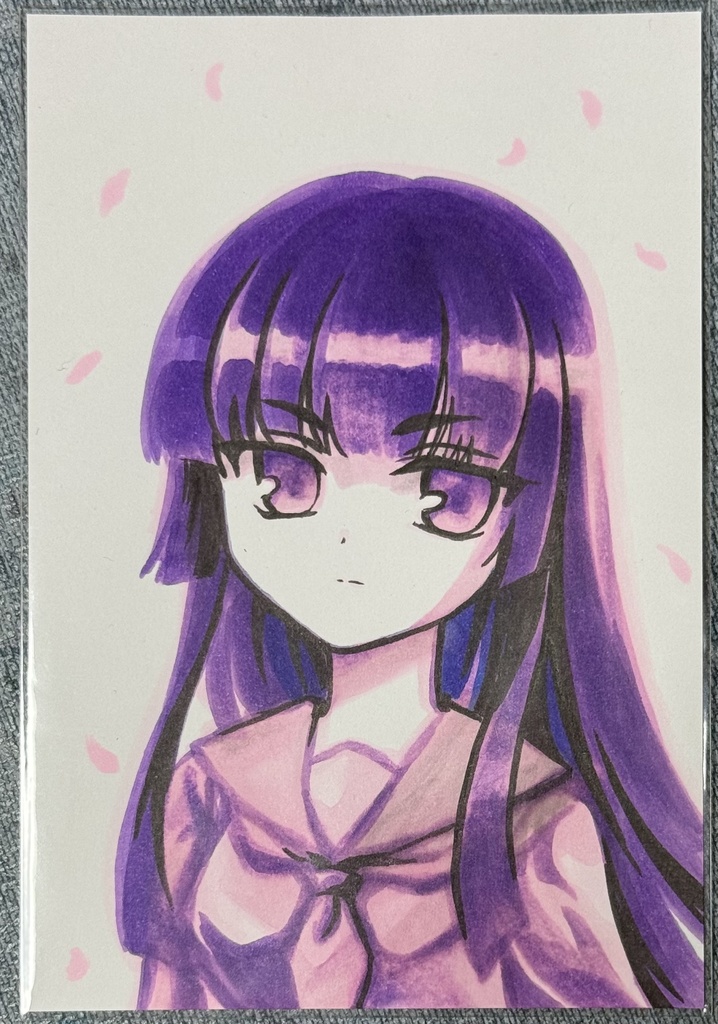 直筆ポスカ　オリジナル